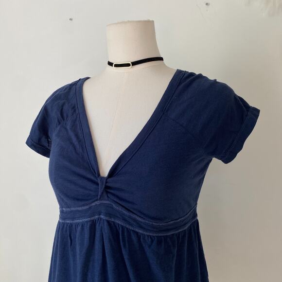 Aeropostale Womens Y2K Babydoll Top Size XL Preppy Elena Gilbert Bella Swan - Picture 2 of 9